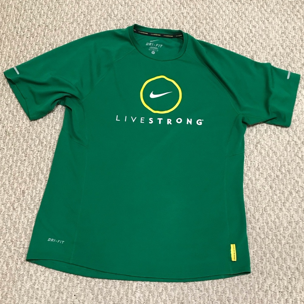 Nike Armstrong Mens Dri-Fit Tee (Green)
